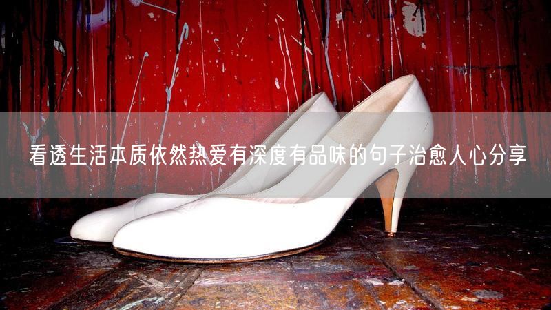 看透生活本质依然热爱有深度有品味的句子治愈人心分享