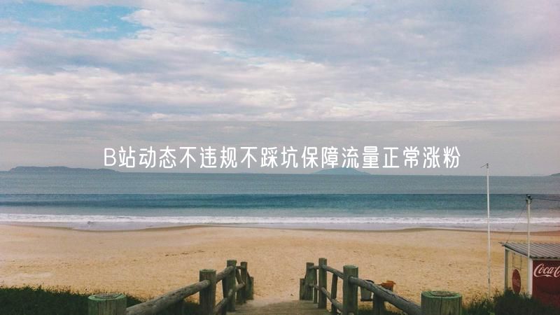 B站动态不违规不踩坑保障流量正常涨粉