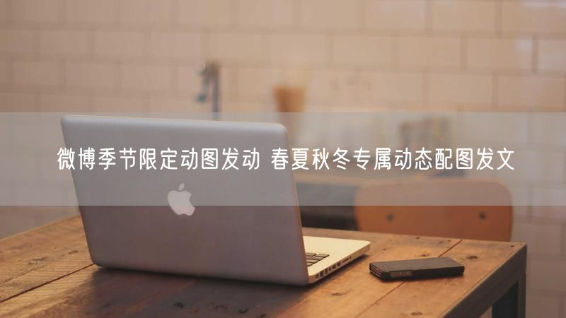 微博季节限定动图发动 春夏秋冬专属动态配图发文