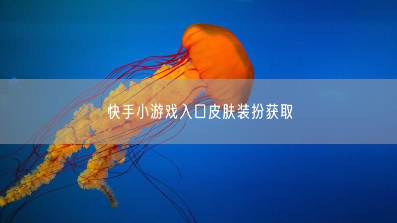 快手小游戏入口皮肤装扮获取